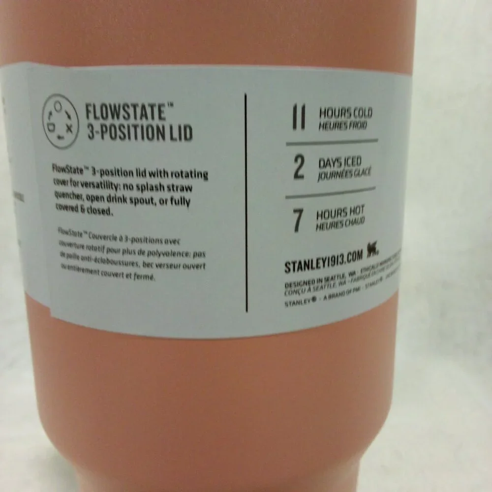 STANLEY QUENCHER Flowstate H 2.0 TUMBLER 40oz w/straw, New in Box